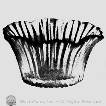 Glass pattern: Ridgeleigh; vase.