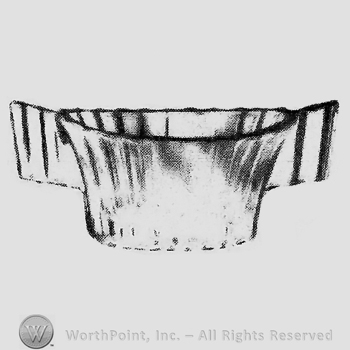 Glass pattern: Ridgeleigh; sugar.