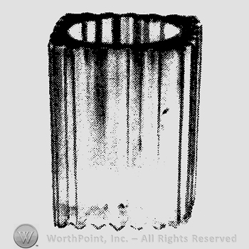 Glass pattern: Ridgeleigh; cigarette holder.