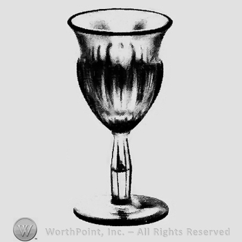 Glass pattern: Ridgeleigh; wine.