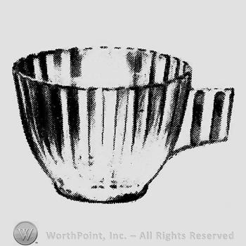 Glass pattern: Ridgeleigh; punch cup.