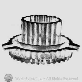 Glass pattern: Ridgeleigh; cigarette holder.