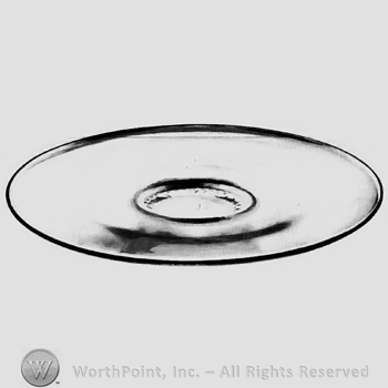Glass pattern: Ridgeleigh; salver.