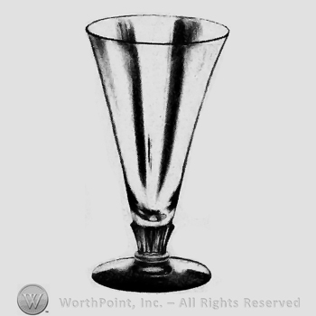 Glass pattern: Ridgeleigh; soda.