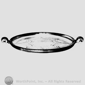 Glass pattern: Stanhope; plate.