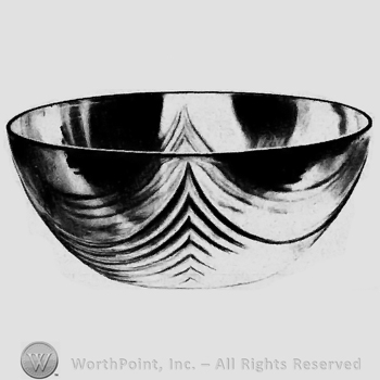 Glass pattern: Stanhope; bowl.