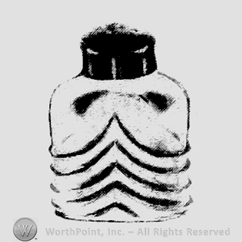 Glass pattern: Stanhope; salt or pepper.