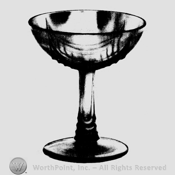 Glass pattern: Stanhope; champagne.