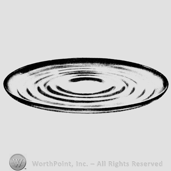 Glass pattern: Saturn; plate.