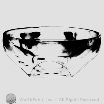 Glass pattern: Coleport; nappy.