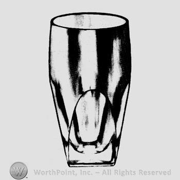Glass pattern: Coleport; soda.