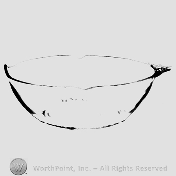 Glass pattern: Fern; bowl.