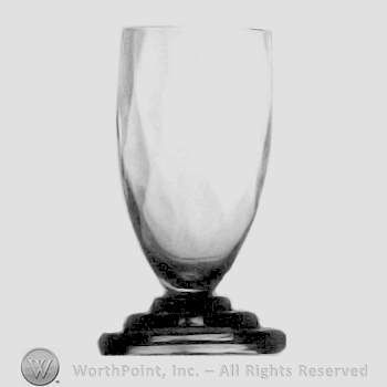 Glass pattern: Pyramid; soda.