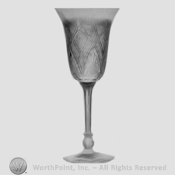 Glass pattern: Loren; goblet.