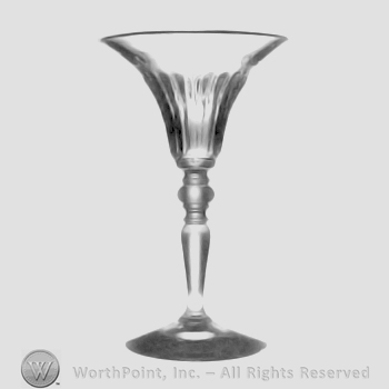 Glass pattern: Rib in Ring; sherry.