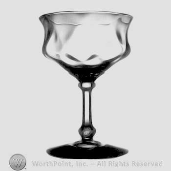 Glass pattern: Charlotte; saucer champagne.