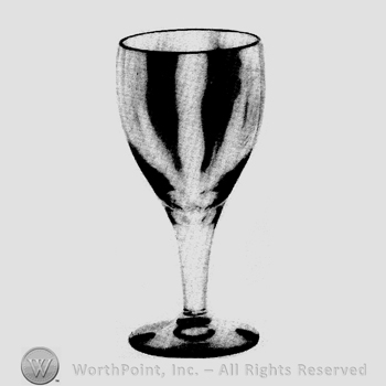 Glass pattern: Universal; goblet.