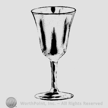 Glass pattern: Velvedere; wine.