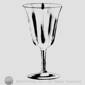 Glass pattern: Velvedere; tumbler.