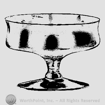 Glass pattern: Gayoso; sherbet.