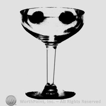 Glass pattern: Baltimore; champagne.