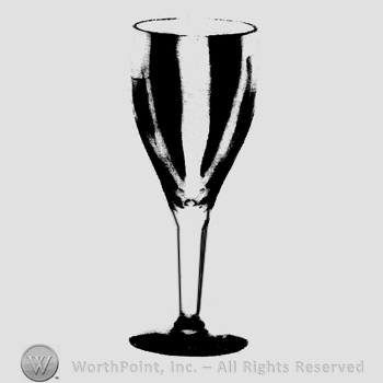 Glass pattern: Baltimore; claret.