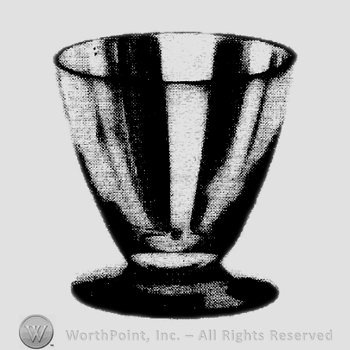 Glass pattern: Waldorf; oyster cocktail.
