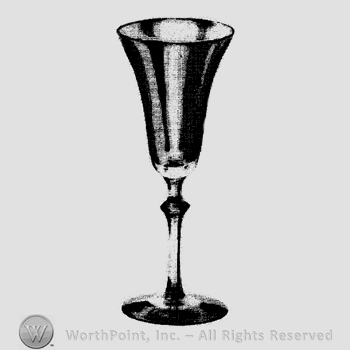 Glass pattern: Old Glory; sherry.