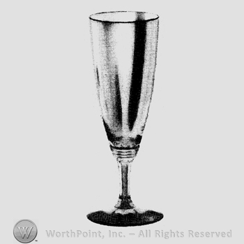 Glass pattern: Wabash; parfait.