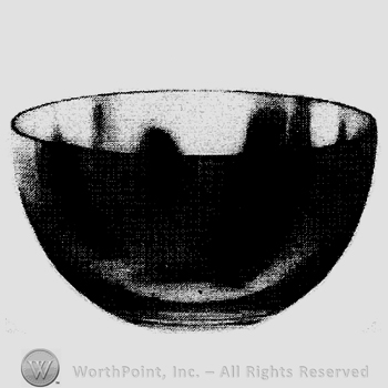Glass pattern: Wabash; finger bowl.