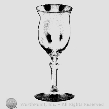 Glass pattern: Fairacre; wine.