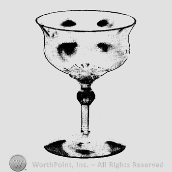 Glass pattern: Fairacre; champagne.