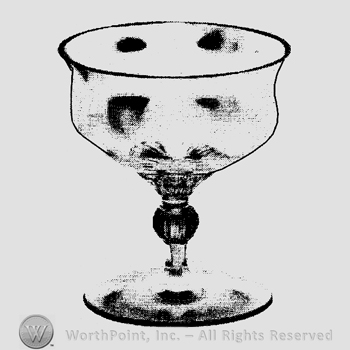Glass pattern: Fairacre; sherbet.