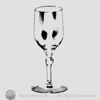 Glass pattern: King Arthur; wine.