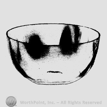 Glass pattern: King Arthur; finger bowl.