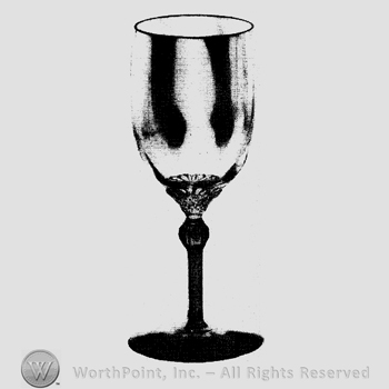 Glass pattern: King Arthur; goblet.