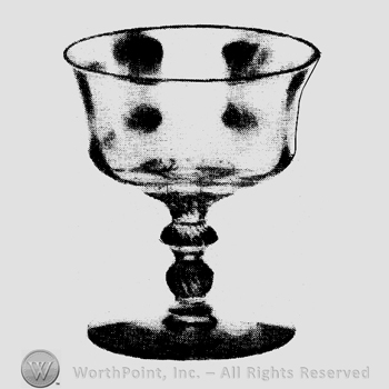 Glass pattern: Penn Charter; sherbet.