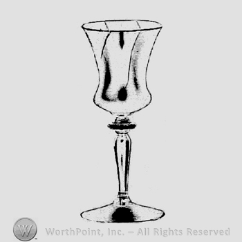 Glass pattern: Ramshorn; wine.