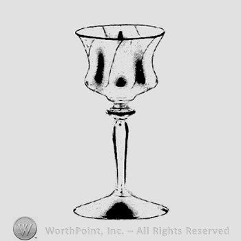Glass pattern: Ramshorn; cocktail.