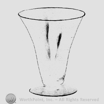 Glass pattern: Albemarle; footed tumbler.