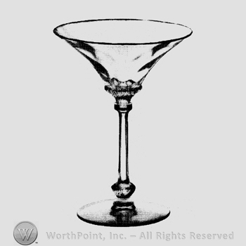 Glass pattern: Albemarle; saucer champagne.