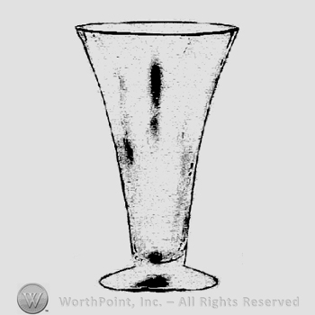 Glass pattern: Trojan; soda.