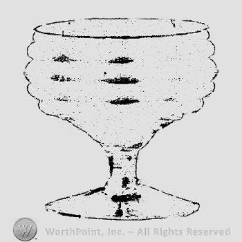 Glass pattern: African; sherbet.