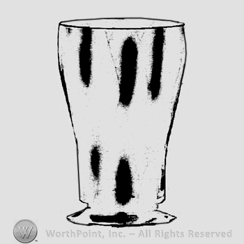 Glass pattern: Adam; tumbler.