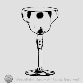 Glass pattern: Adam; saucer champagne.