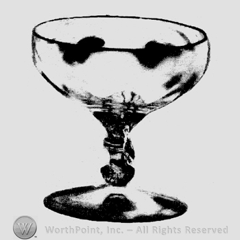 Glass pattern: Old Dominion; sherbet.