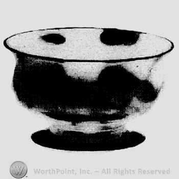 Glass pattern: Creole; finger bowl.