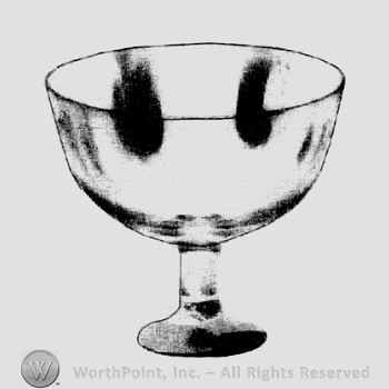 Glass pattern: Duquesne; grape fruit.