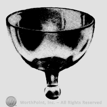 Glass pattern: Duquesne; grape fruit.