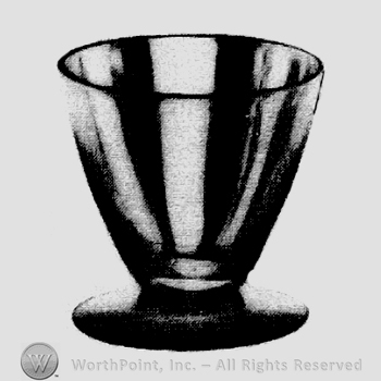 Glass pattern: Duquesne; oyster cocktail.